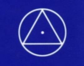 Triangle, circle and point